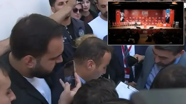 mahkemenin durdurma karari sonrasi chp istanbul il kongresinde gerginlik 3CmTjkIf