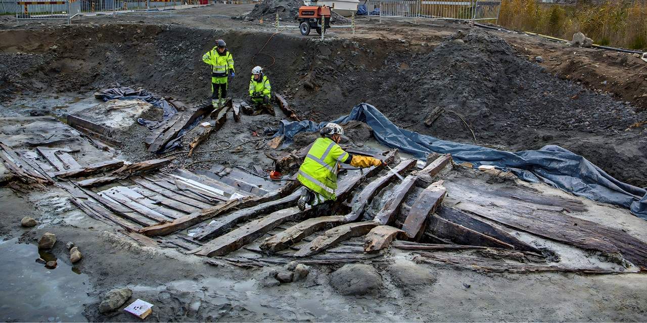 İnşaat Alanında Altı Tarihi Gemi Enkazı Keşfedildi