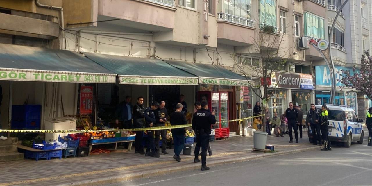 Eniştesiyle Tartışan Kişi, Manavda Silahlı Saldırıya Geçti