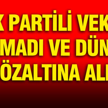 Antalya’da Rüşvet Skandalı: AK Partili Vekilin Ailesi Gözaltına Alındı