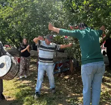 Hasat Sevinci: Erik Rekoltesinde 4 Kat Artış Davul ve Zurna Eşliğinde Kutlandı